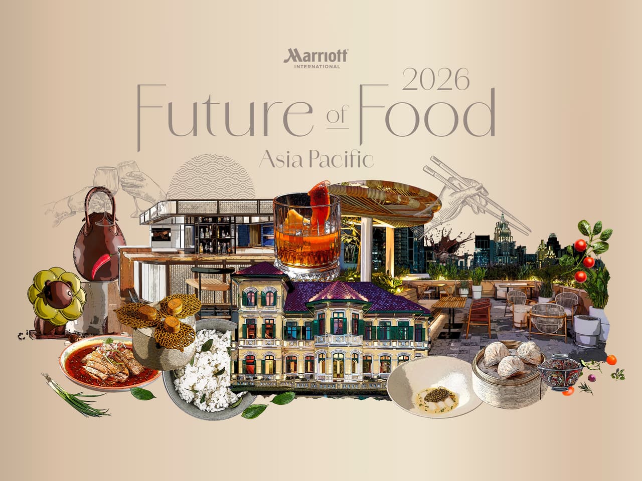 COMFORT IS THE NEW LUXURY: MARRIOTT INTERNATIONAL UNVEILS ASIA PACIFIC'S CULINARY FUTURE