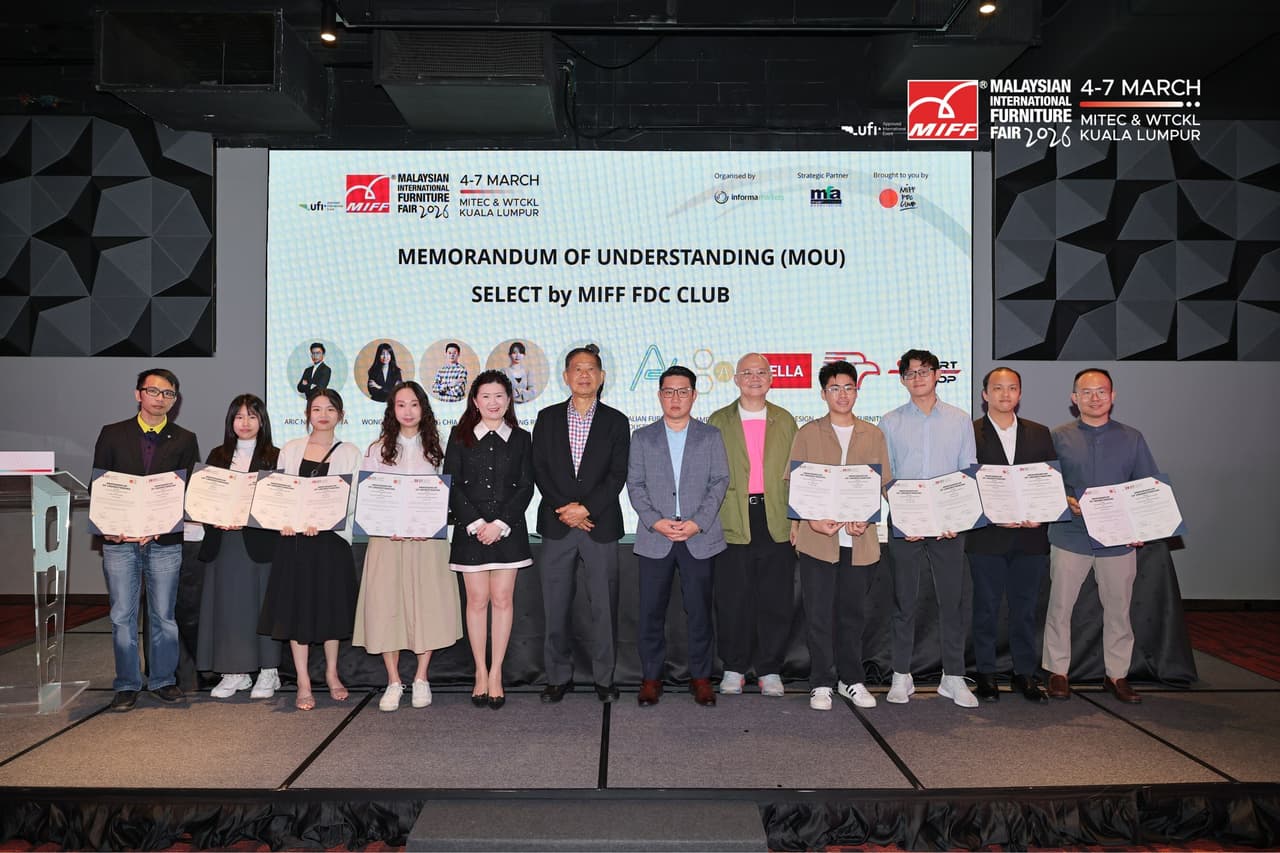 MIFF UNVEILS AN INTEGRATED DESIGN ECOSYSTEM TO EMPOWER MALAYSIA'S FURNITURE FUTURE