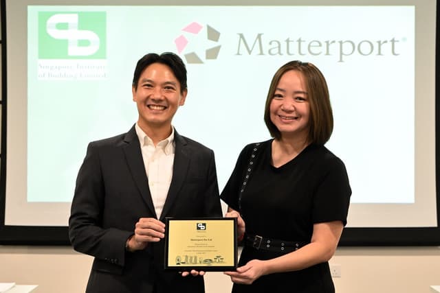 Matterport Pte Ltd Awarded "Professional Builder" Status by Singapore Institute of Building Limited, Reinforcing Its Leadership in Digital Twin Innovation Across Asia Pacific