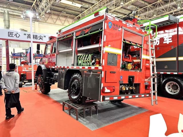 Shanghai GRUMMAN Showcases Full Suite of Firefighting Innovations at China International Fire Expo