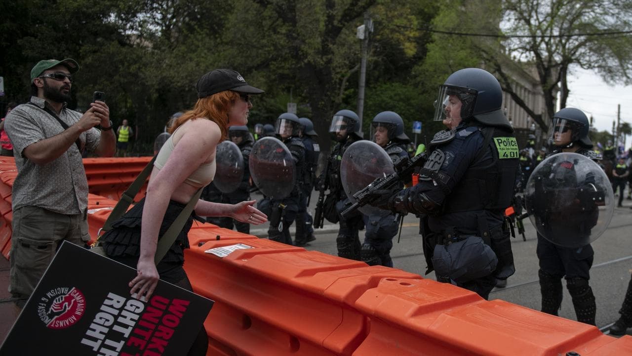 Violent protest clashes cast safety cloud over city