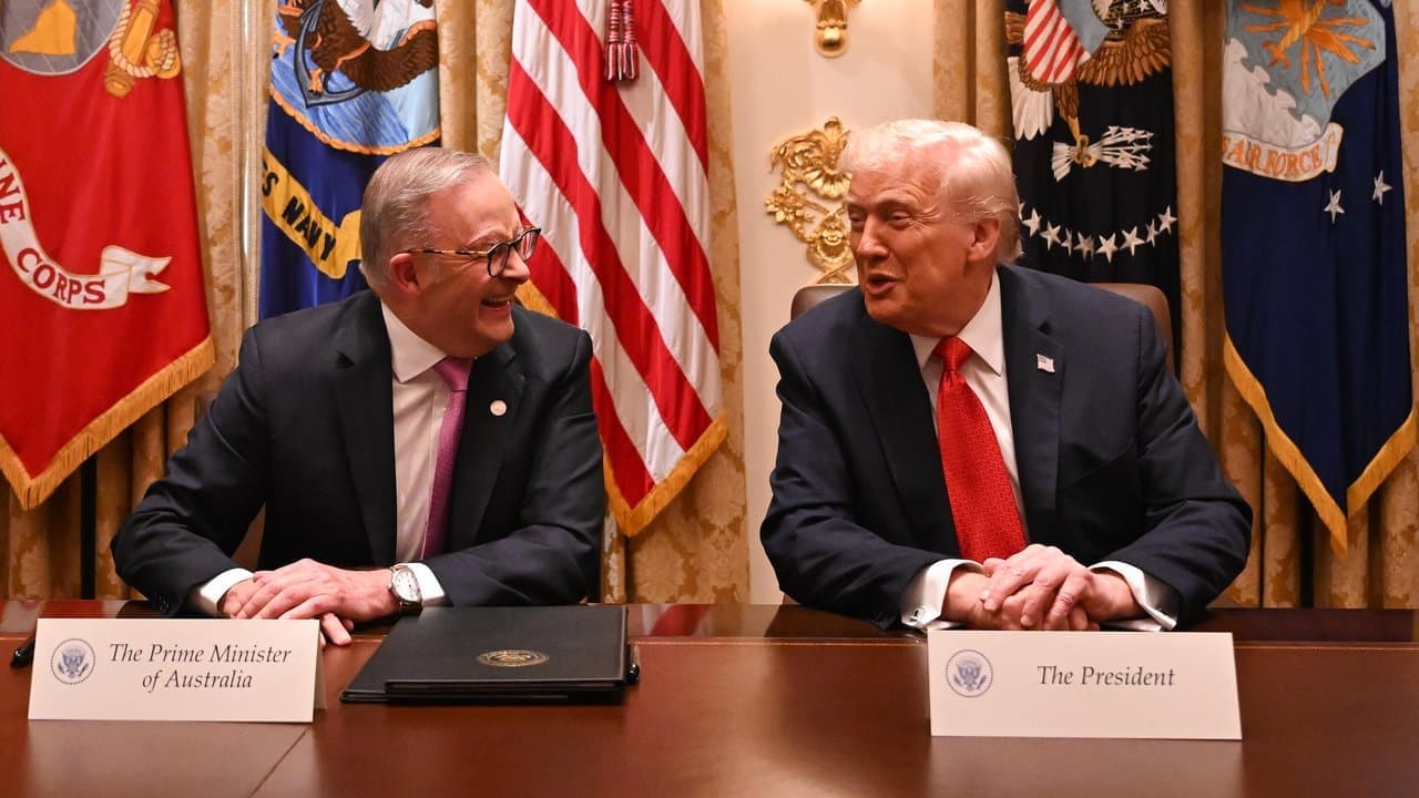 Best mates: White House meeting firms PM-Trump ties