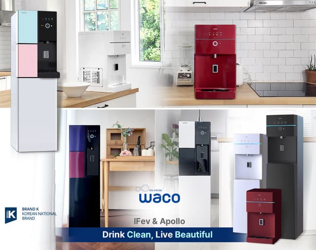 Waco Corporation Launches Next-Generation Digital Water Purifiers 'IFev' and 'Apollo' Series