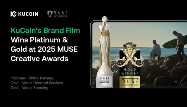 Casual Films Celebrated Among Winners - KuCoin's Brand Film Wins Top Honors at the 2025 MUSE Creative Awards: Season 2