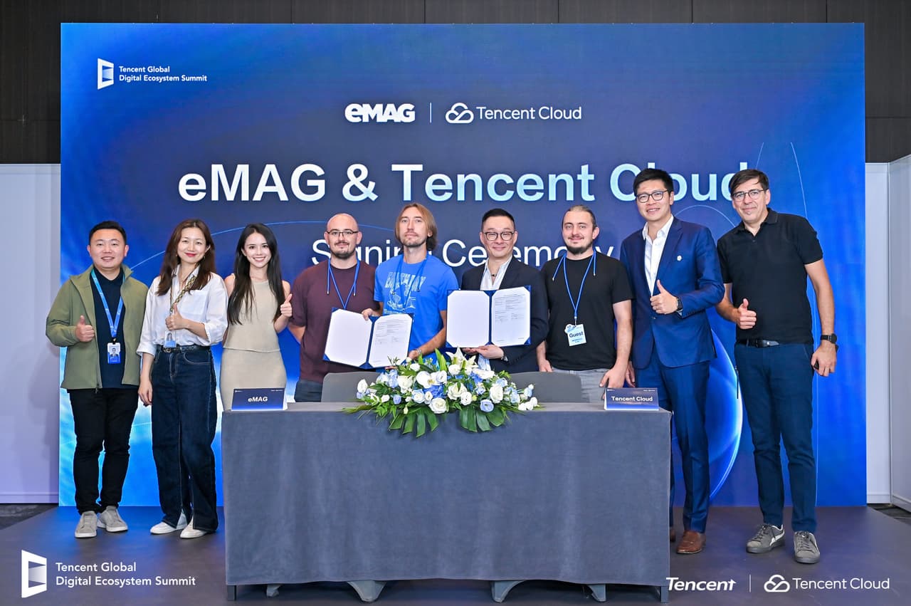 Tencent Cloud and eMAG Join Forces to Accelerate Digital Growth Across Eastern European E-Commerce