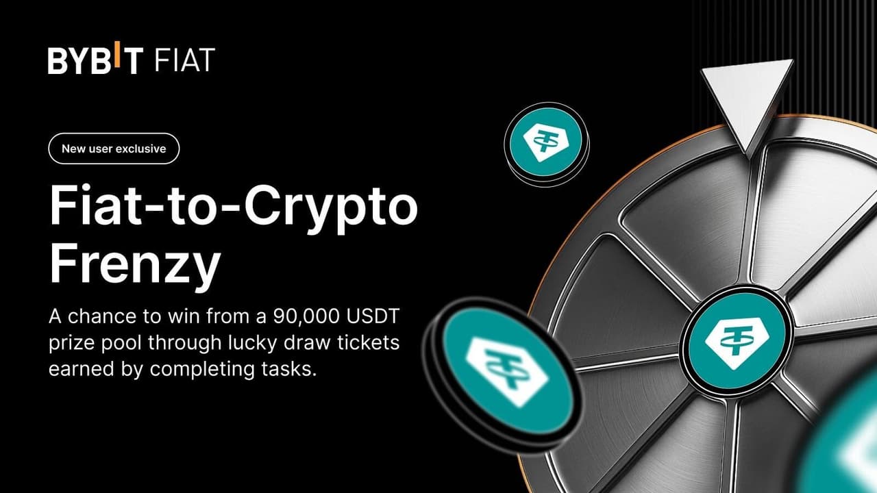 Bybit Unveils Fiat-to-Crypto Frenzy: 90,000 USDT Prize Pool for New Users