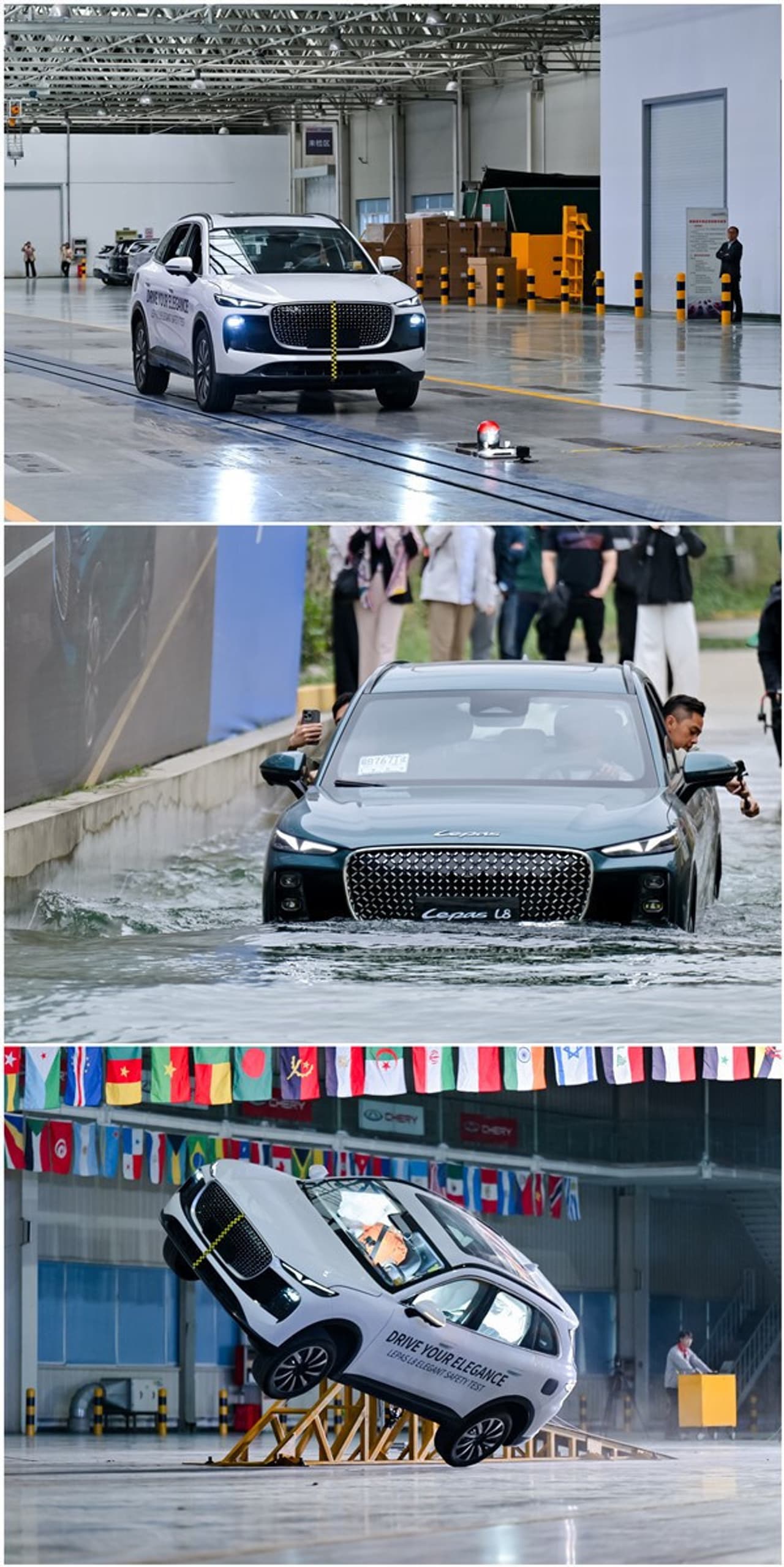 LEPAS Hosts Its First Public Safety Test, Defining "Elegant Driving" Through Safety