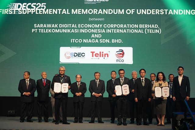 SDEC, Telin, and ITCO Niaga Drive Innovation in Sarawak's International Telecom Ecosystem