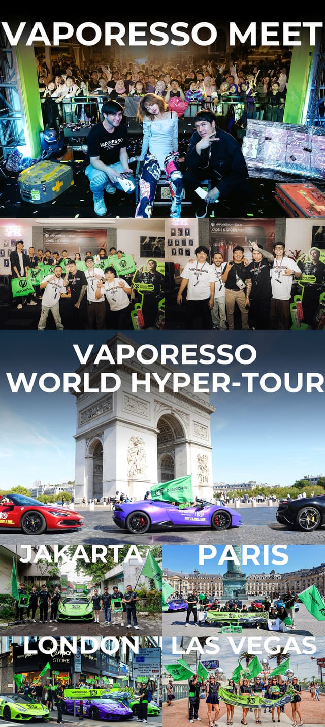 VAPORESSO Upholds the People-Oriented Movement to Bring the World Closer Through 10th Anniversary Cultural Initiatives