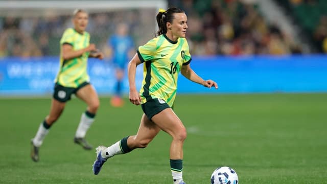 Why Matildas milestone gives Hayley Raso 'goosebumps'