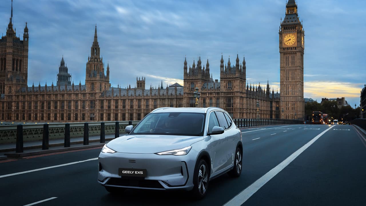 Geely Debuts EX5 in the UK, Driving Its Expansion into Europe's Rapidly-Growing EV Segment