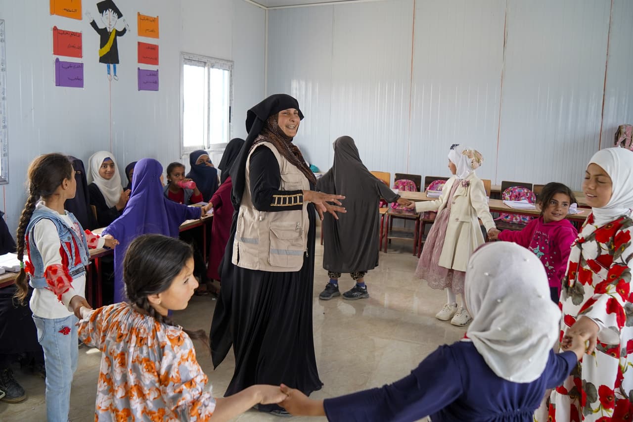 Hope in Syria: Education Cannot Wait investments support teacher training and continued learning for displaced children in Syria