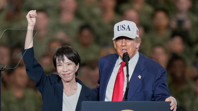 Trump lauds Japan's 'great' PM, inks rare earths deal