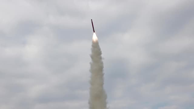 North Korea shows its firepower as Trump visits South