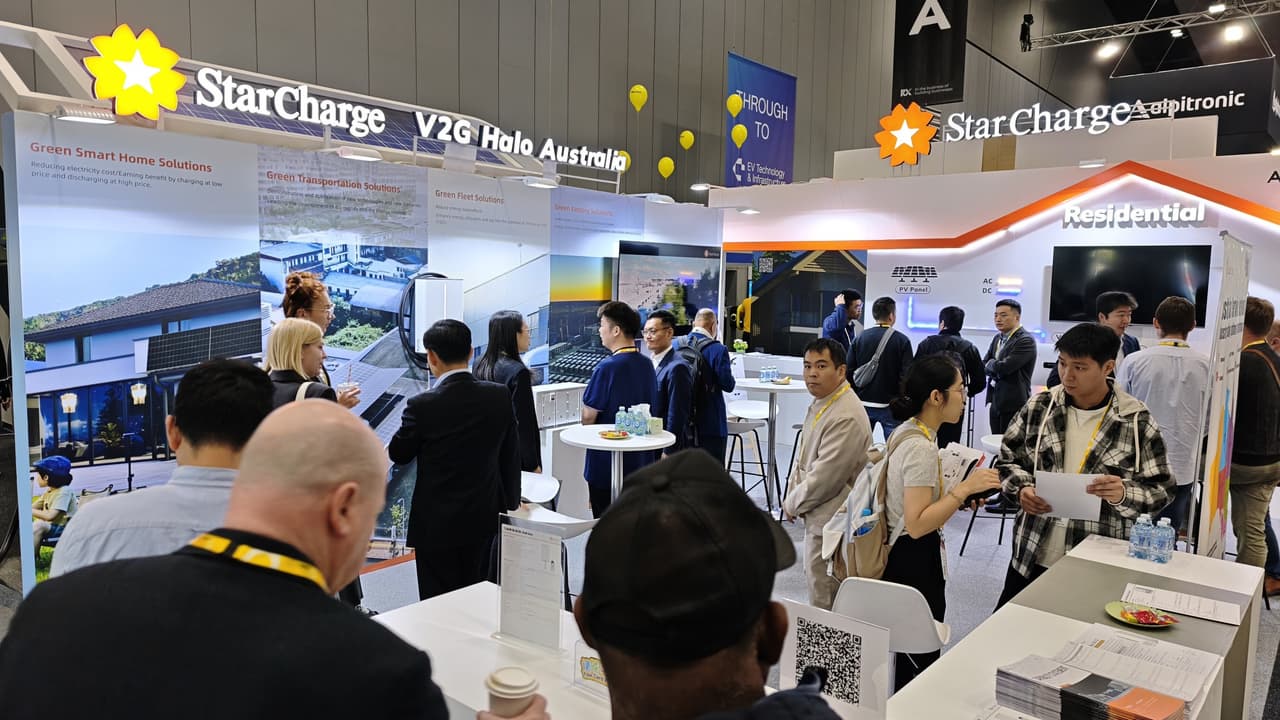 StarCharge Shines at All Energy Australia 2025, Leading the V2G Wave and Showcasing Smart Charging and Microgrid Solutions