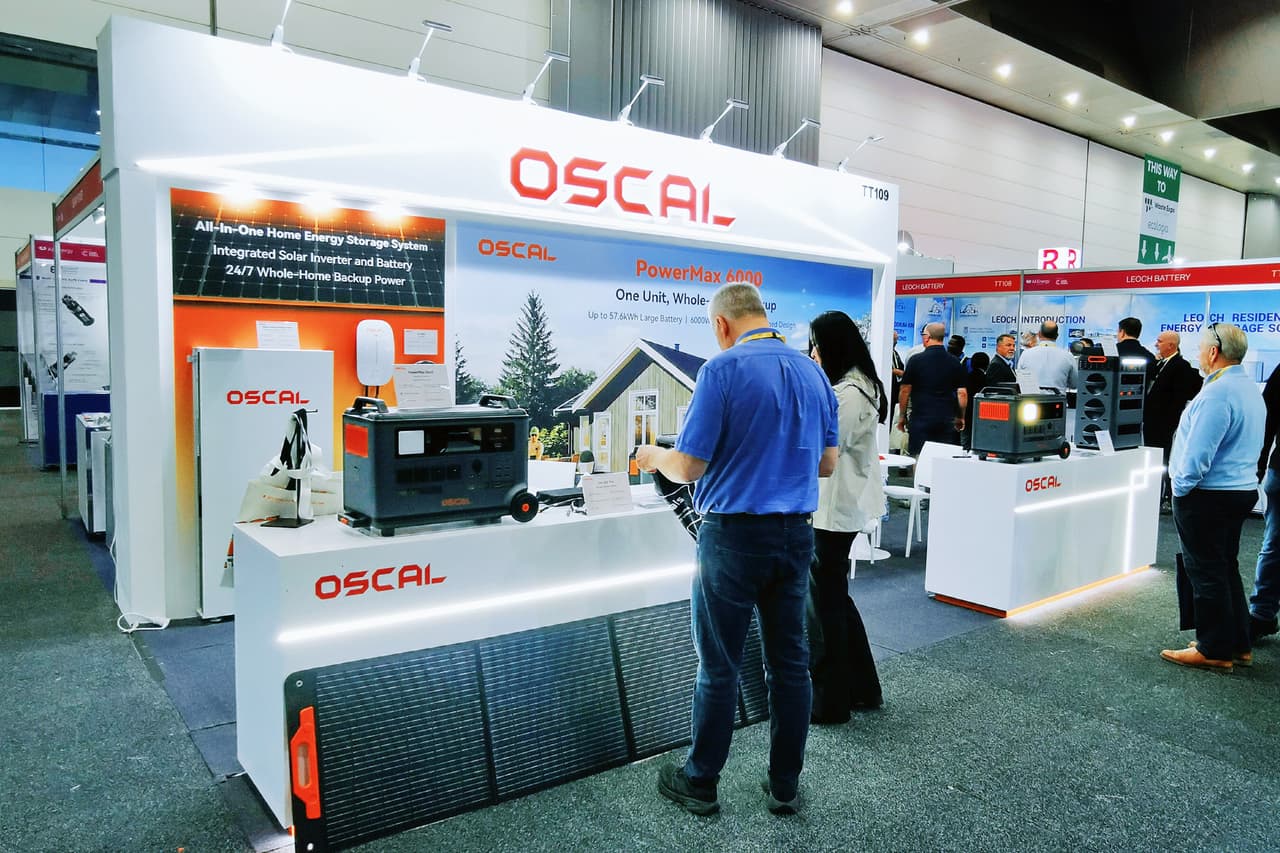 Reimagining Energy Innovation ∣ OSCAL Showcases Next-Gen Power Solutions at All Energy Australia 2025
