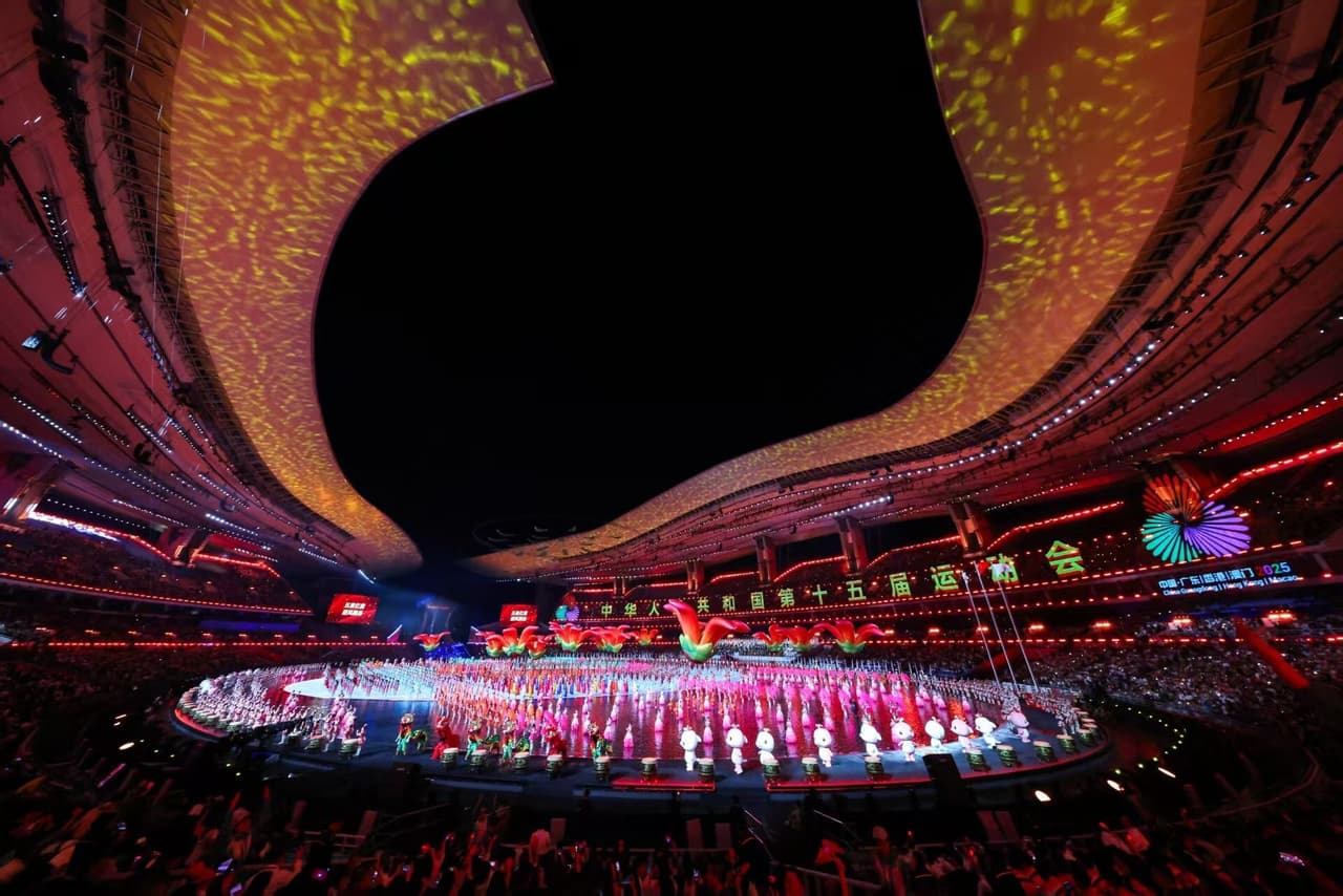 China's 15th National Games open in Guangzhou