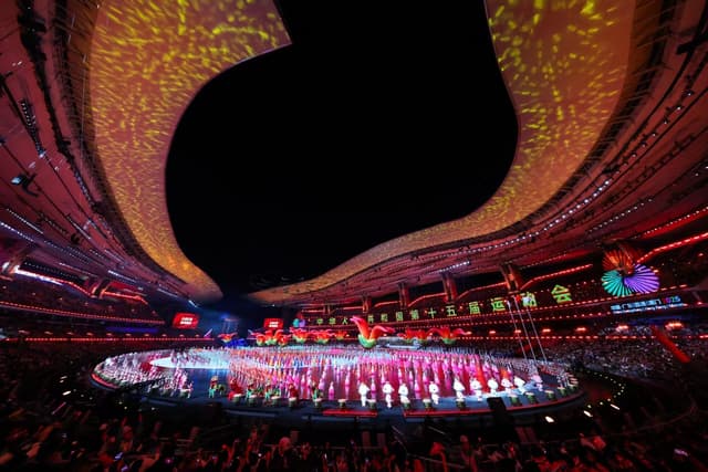 China's 15th National Games open in Guangzhou
