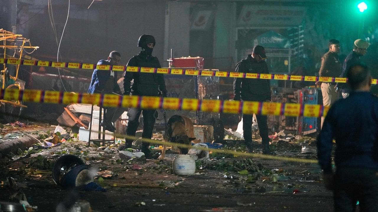 Delhi car blast investigated as terrorism