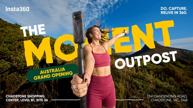 Global pioneer Insta360 brings their immersive world to Melbourne, Australia with first-ever flagship store