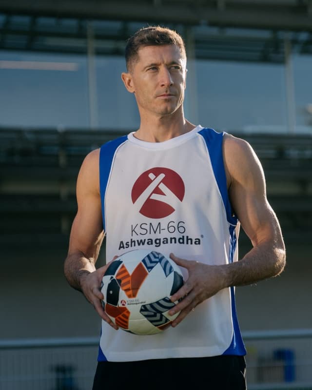 Robert Lewandowski Named Global Brand Ambassador for KSM-66 Ashwagandha