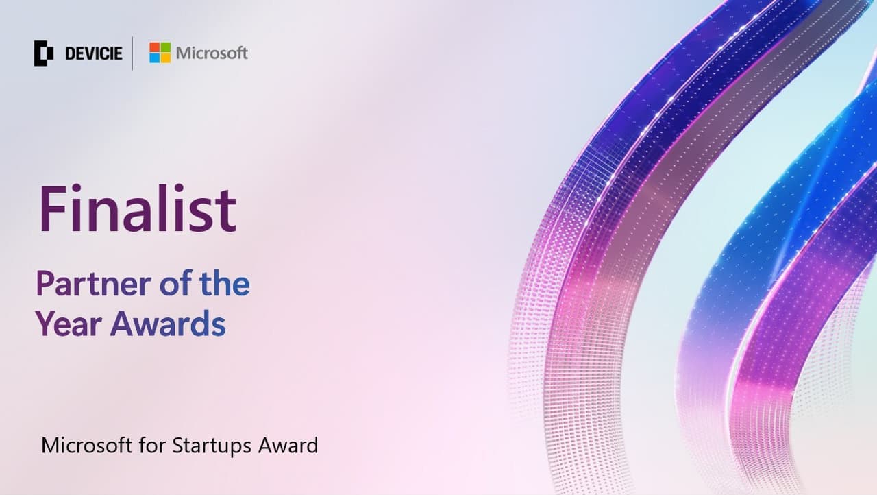 Devicie Recognized as a Finalist of 2025 Microsoft for Startups Partner of the Year