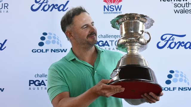 Chris Wood drains birdie putt to win NSW Open