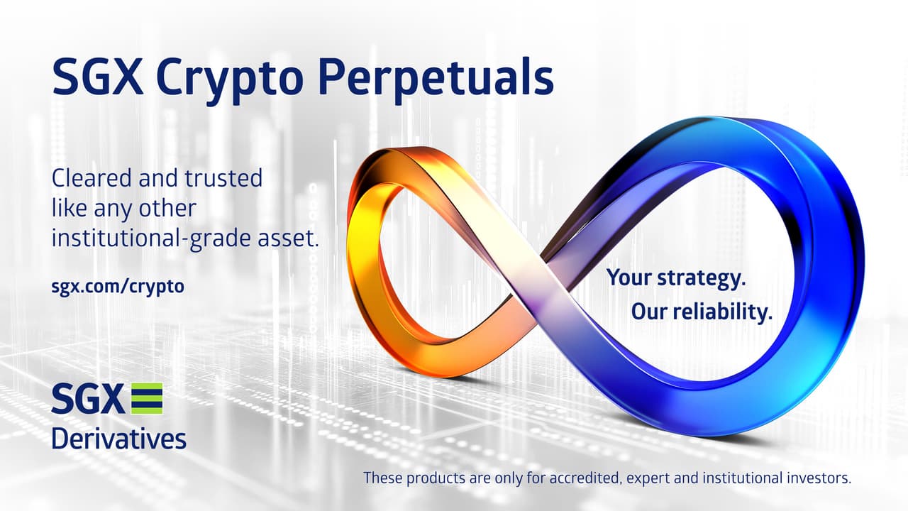 SGX Derivatives breaks new ground with institutional-grade crypto perpetual futures