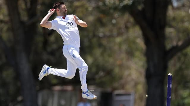 England speedster back bowling after injury scare