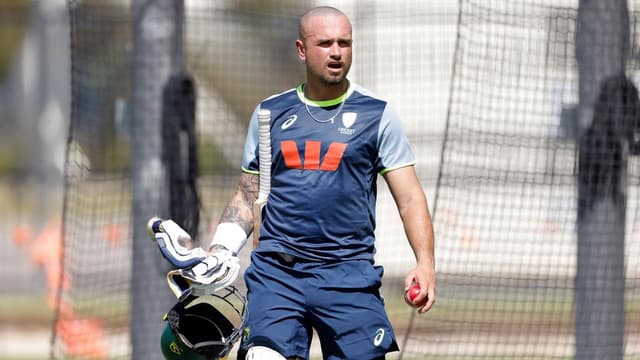 Weatherald gets nets help from Australia great