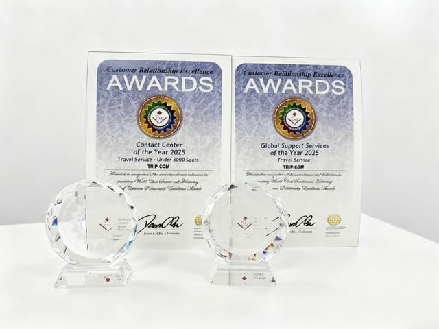 Trip.com Secures Dual Honours for Exceptional Customer Service at the 2025 CRE Awards