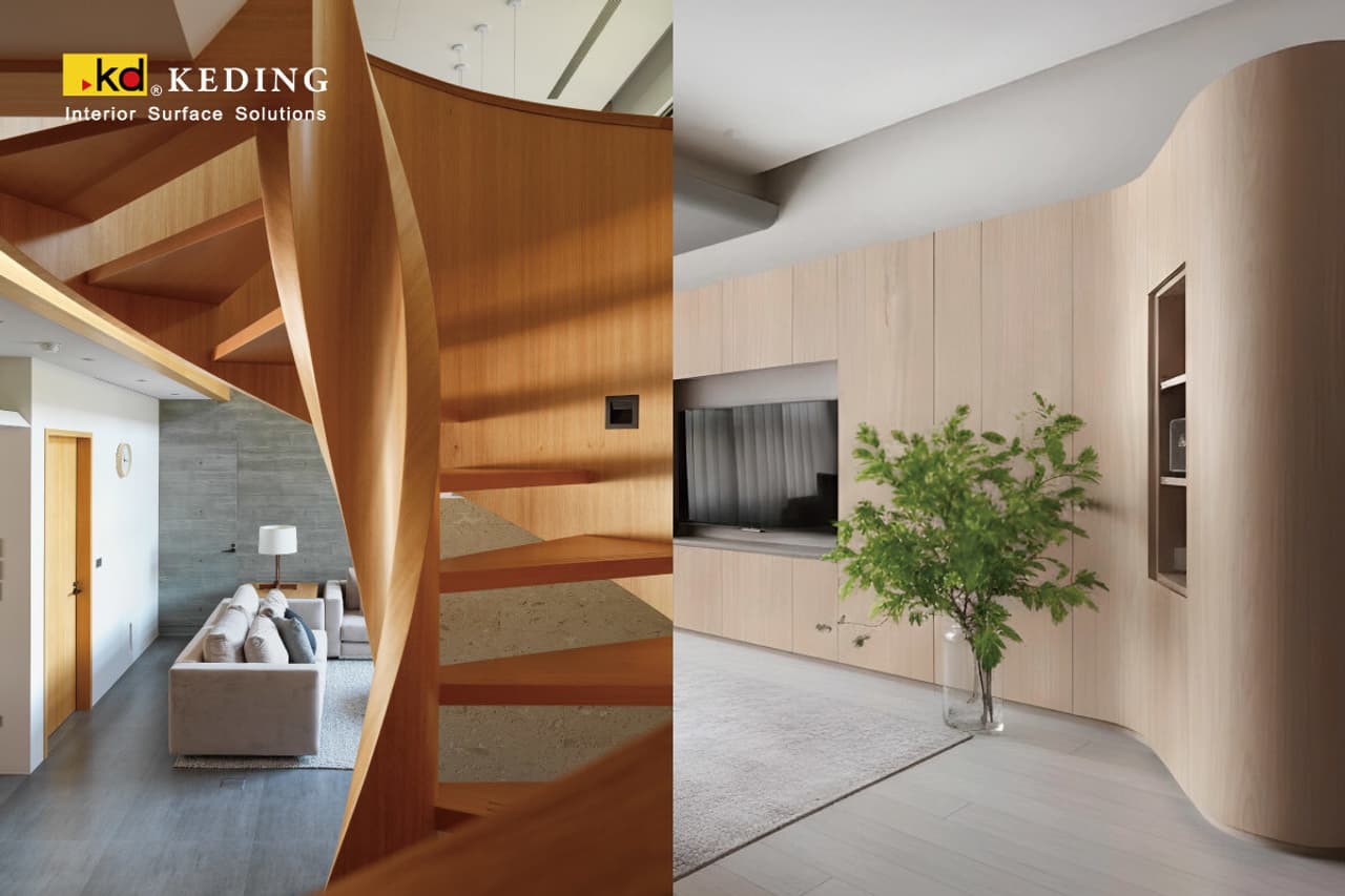 Soft Architecture Drives Demand: Curved Interiors Trend Fuels 297% Sales Growth for KEDING's ECO⁺ Laminates in 2025