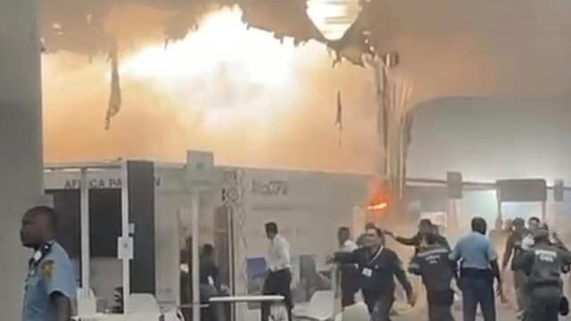 Fire disrupts COP30, 13 treated for smoke inhalation