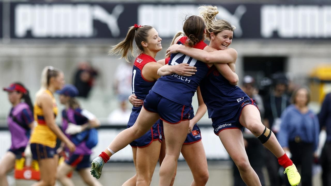 Demons up against the odds in AFLW finals