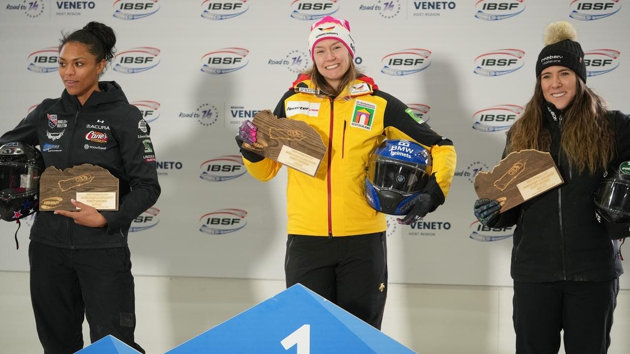 Walker puts down marker in Olympic test event