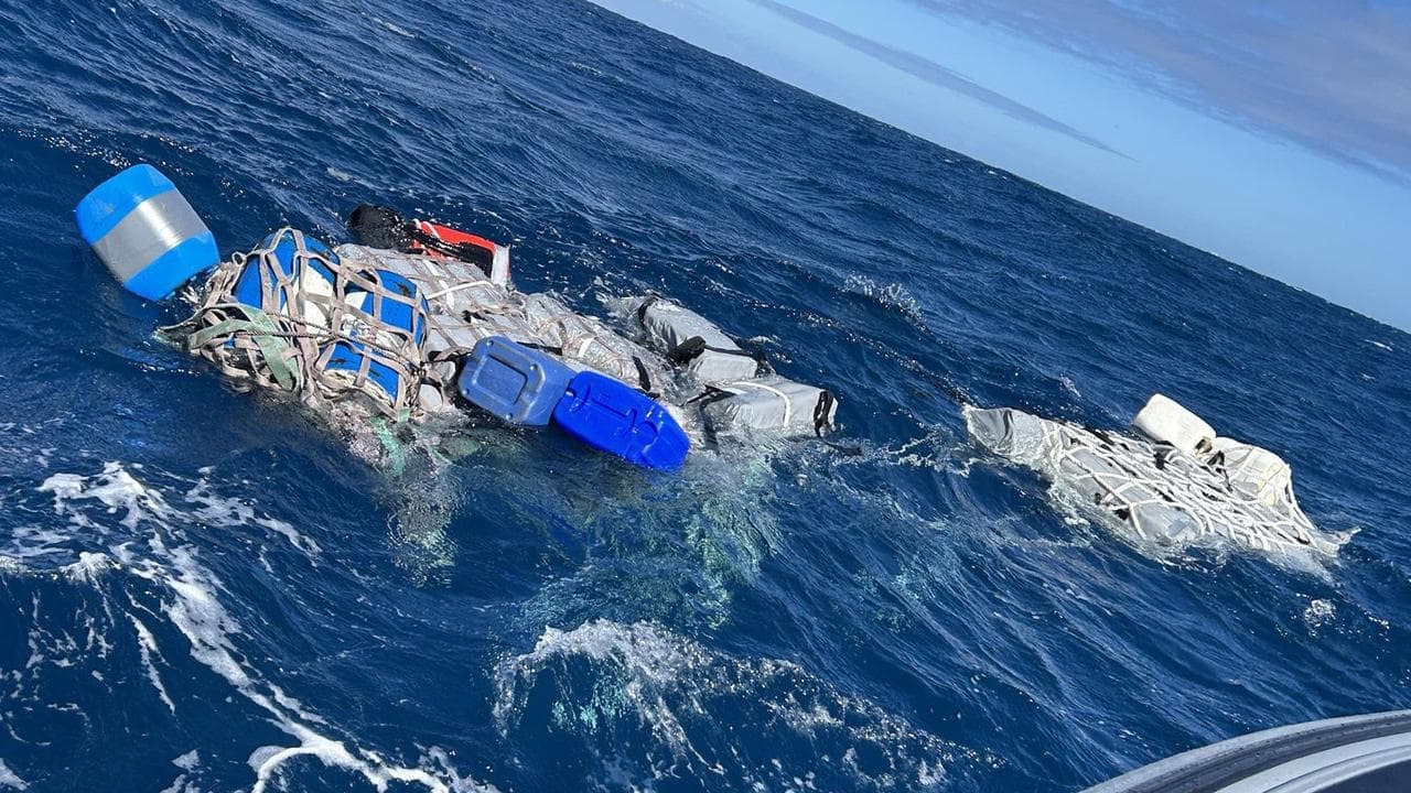 Half a tonne of cocaine found floating in the ocean