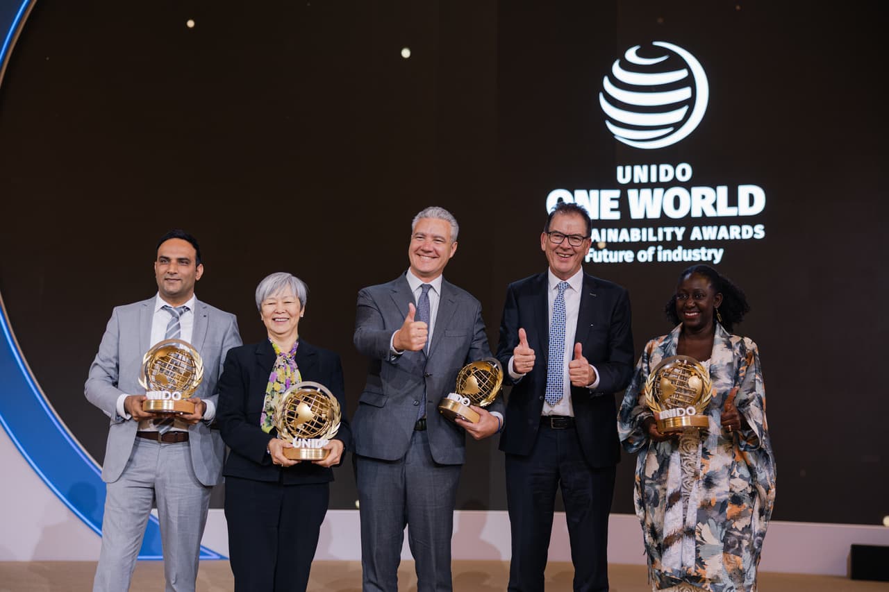 UNIDO Announces Winners of Inaugural One World Sustainability Awards in Riyadh