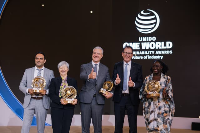 UNIDO Announces Winners of Inaugural One World Sustainability Awards in Riyadh
