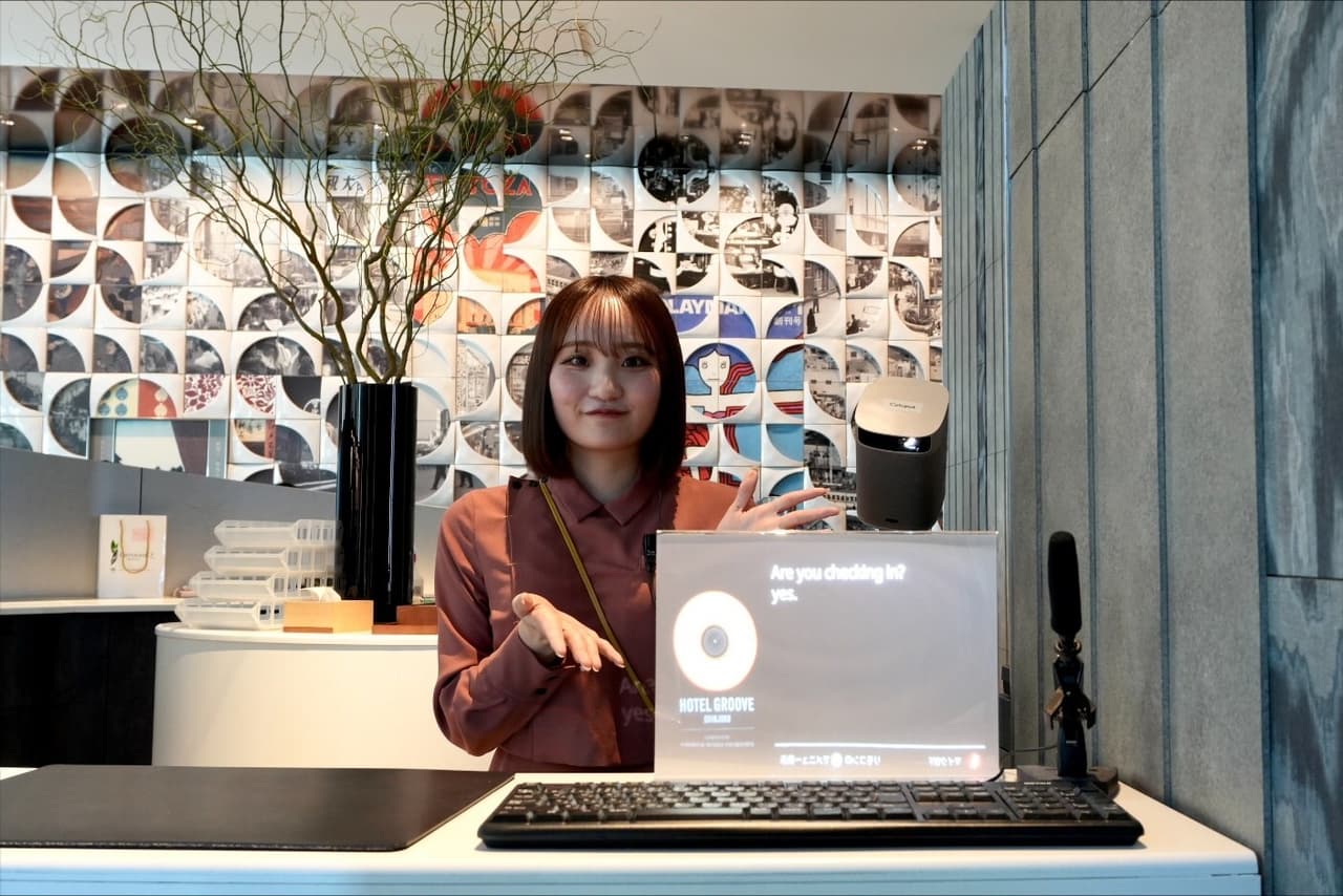 HOTEL GROOVE SHINJUKU strengthens its services for deaf and hard of hearing guests