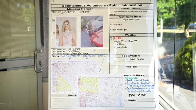 Targeted police search for missing mother's body