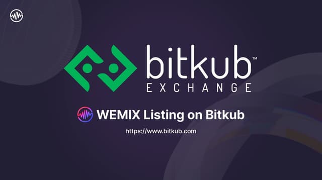 WEMIX Celebrates Token Listing on Bitkub Exchange, Thailand's Leading Crypto Exchange
