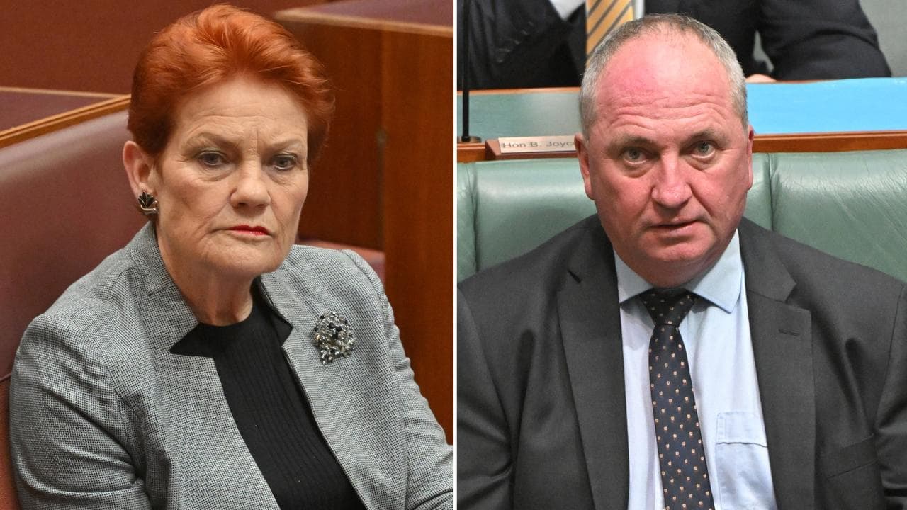 Nationals tip short honeymoon if Barnaby joins Hanson