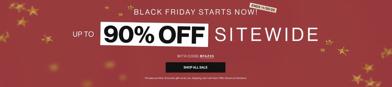 AZAZIE UNVEILS ITS BIGGEST BFCM EVENT EVER: YOUR MOMENT TO SAY "YES" TO YOUR DREAM DRESS -- UP TO 90% OFF SITEWIDE