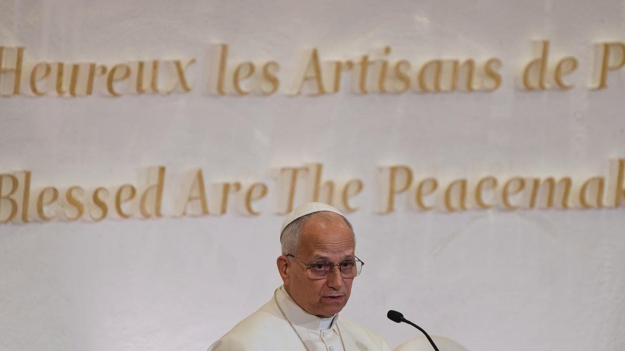 'Blessed are the peacemakers', Pope Leo tells Lebanon
