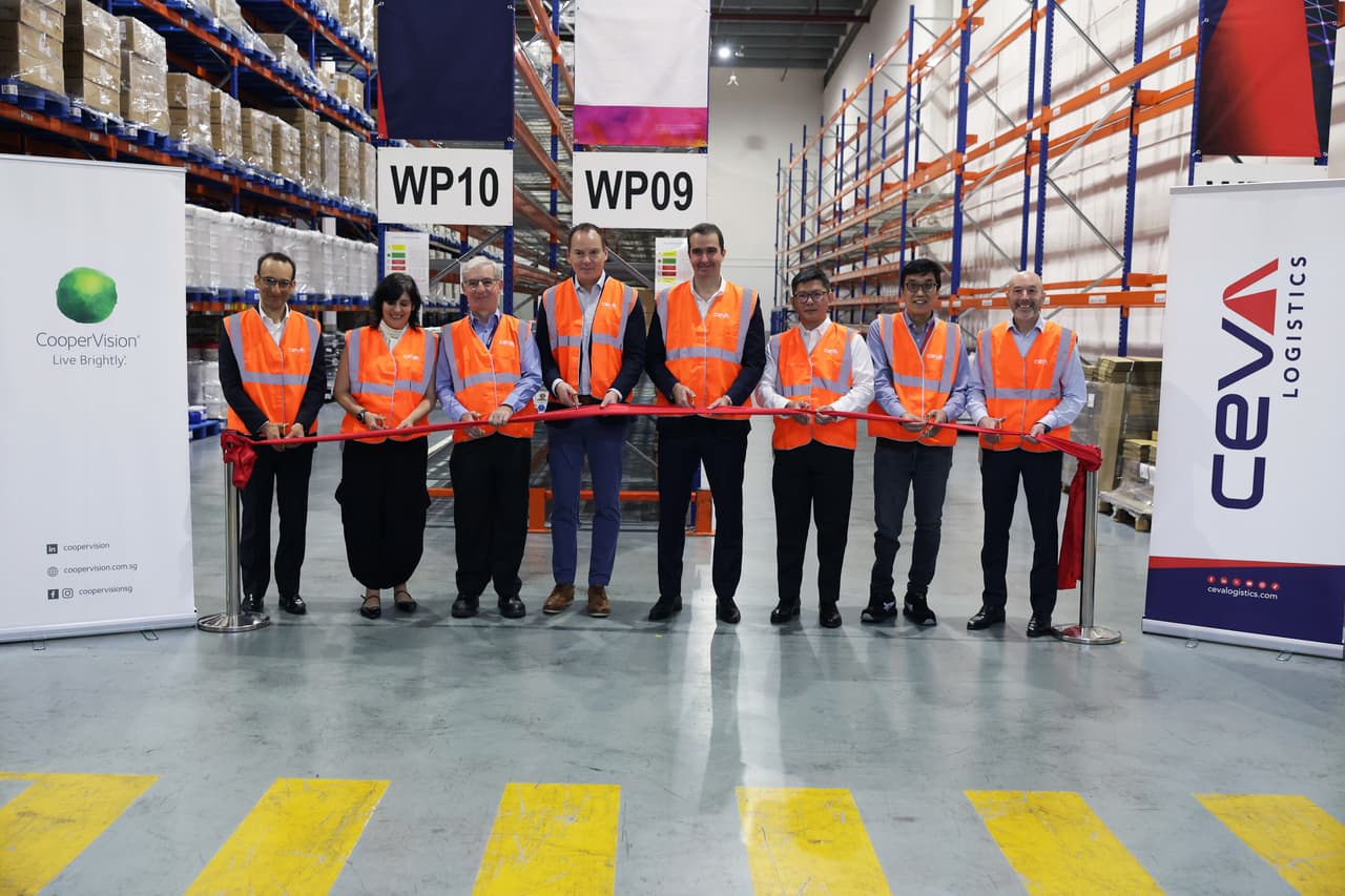 CooperVision Opens Regional Service Centre in partnership with CEVA Logistics to Accelerate Asia Pacific Growth.