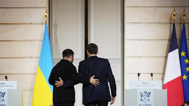 Zelenskiy says 'tough issues' remain, meets Macron