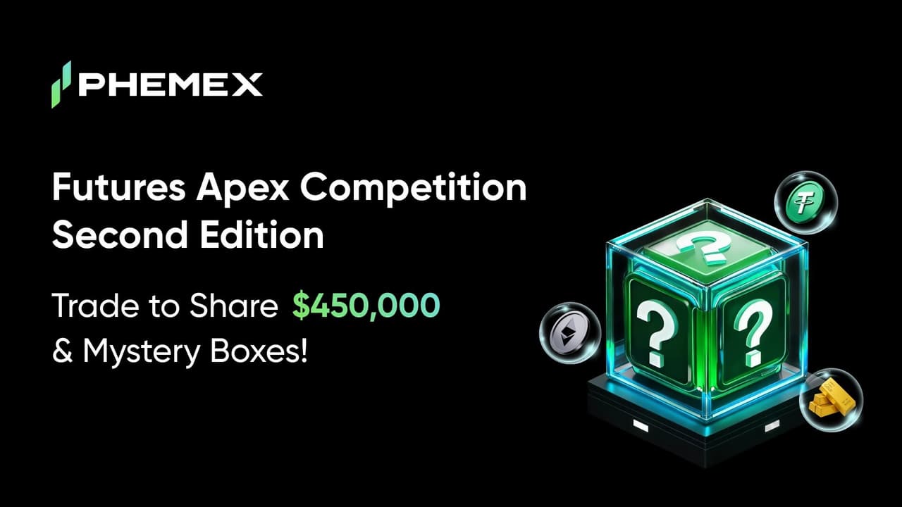 Phemex Ignites Year-End Trading Frenzy with $450,000 Futures Apex Competition