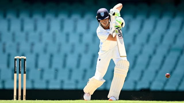 Axed Test batter finds form with Shield century for NSW
