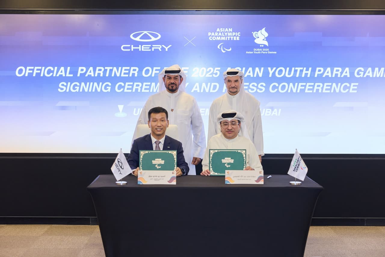 Chery Partners with 2025 Asian Youth Para Games, Taking Center Stage in Global Sports with Passion and Aspiration