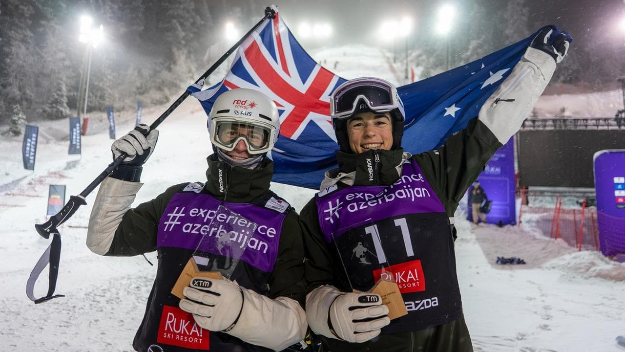 Double World Cup glory for Aussie duo on Finland slopes